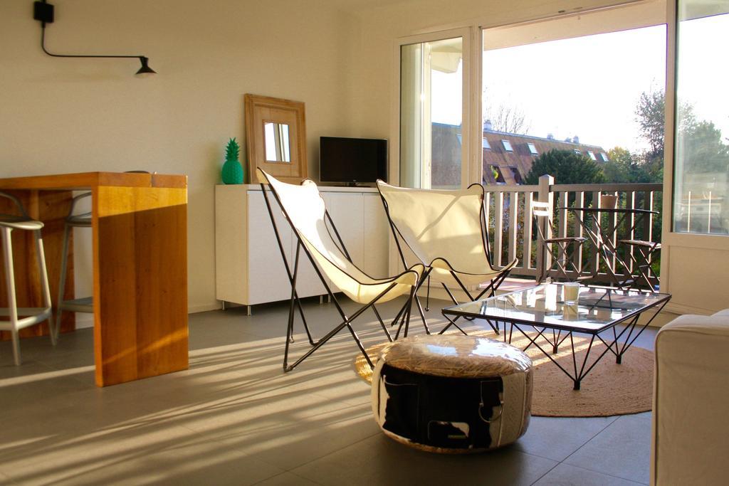 Appartement Le Clos De Sablier Tourgeville Quarto foto